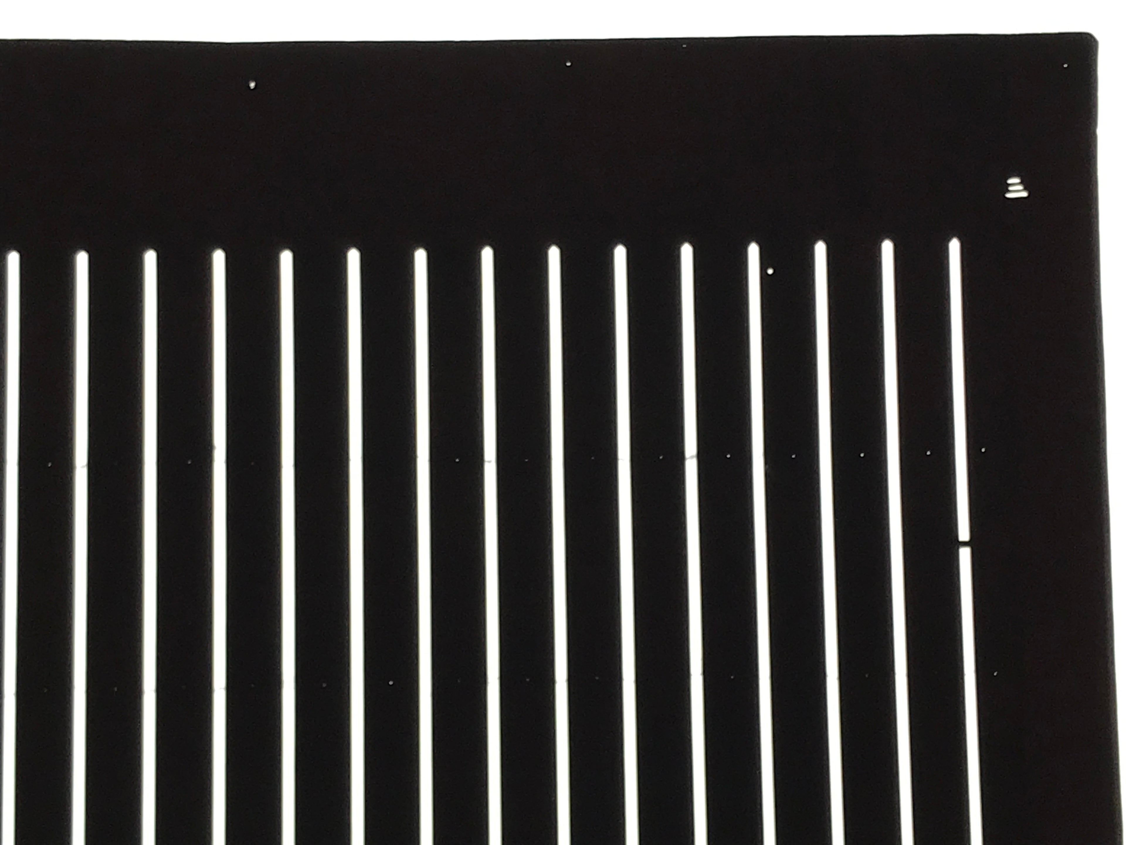 Antique Japanese Ise Katagami Paper Kimono Stencil Katazome Vertical Lines A824