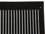 Antique Japanese Ise Katagami Paper Kimono Stencil Katazome Vertical Lines A824