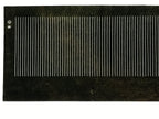 Antique Japanese Ise Katagami Paper Kimono Stencil Katazome Vertical Lines A826