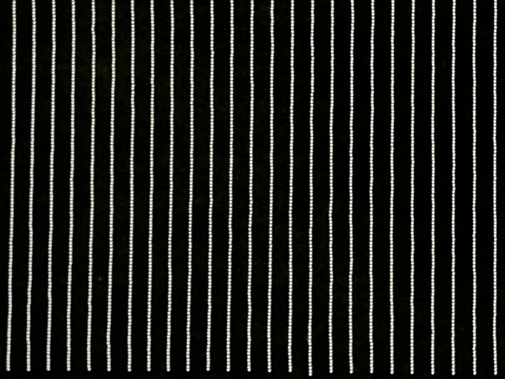 Antique Japanese Ise Katagami Paper Kimono Stencil Katazome Vertical Lines A826