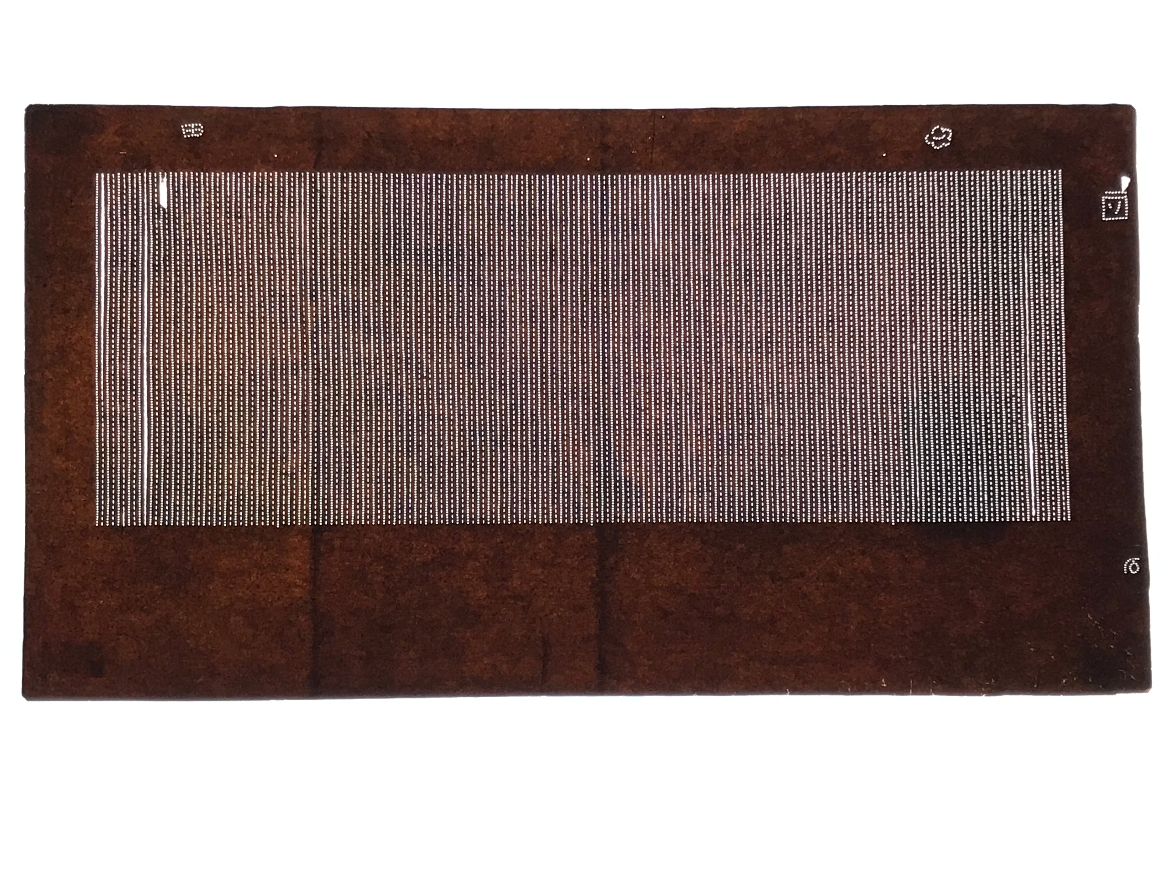 Antique Japanese Ise Katagami Paper Kimono Stencil Katazome Vertical Lines A827