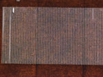 Antique Japanese Ise Katagami Paper Kimono Stencil Katazome Vertical Lines A827