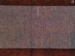 Antique Japanese Ise Katagami Paper Kimono Stencil Katazome Vertical Lines A827