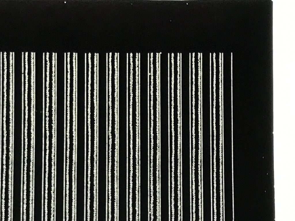 Antique Japanese Ise Katagami Paper Kimono Stencil Katazome Vertical Stripe A837