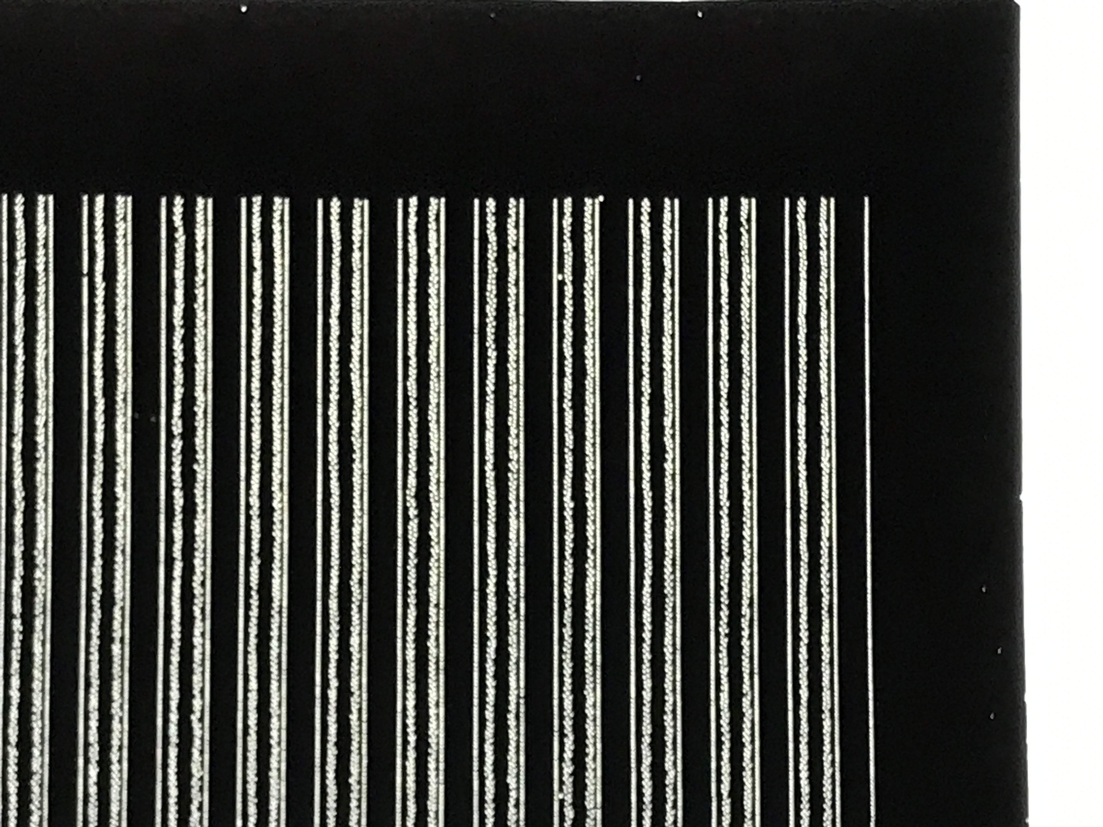 Antique Japanese Ise Katagami Paper Kimono Stencil Katazome Vertical Stripe A837