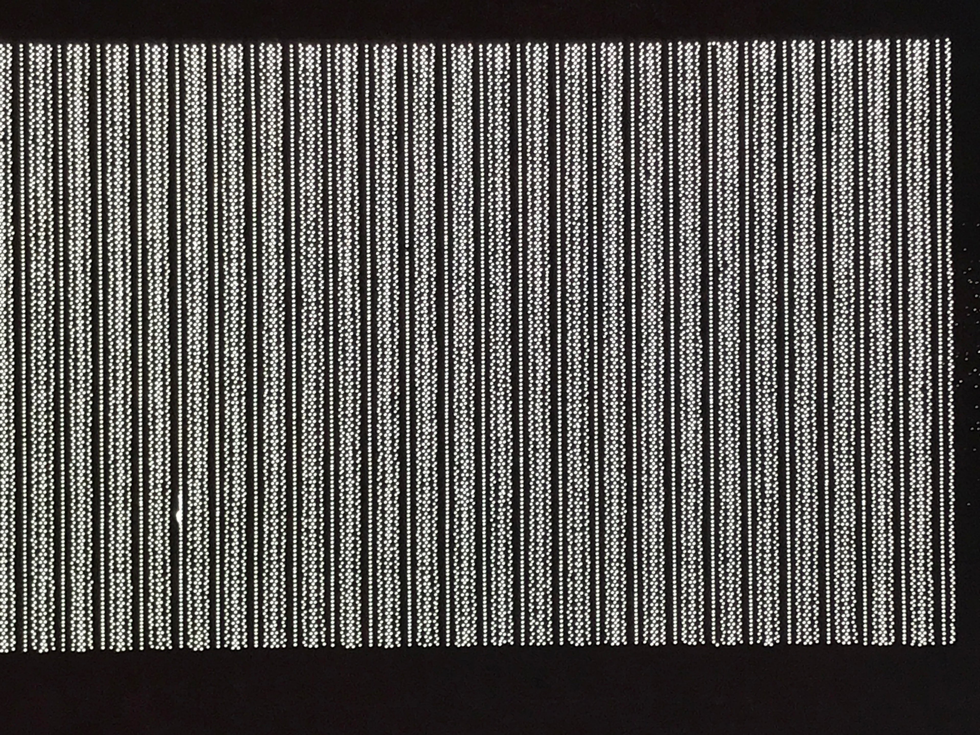 Antique Japanese Ise Katagami Paper Kimono Stencil Katazome Vertical Stripe A872