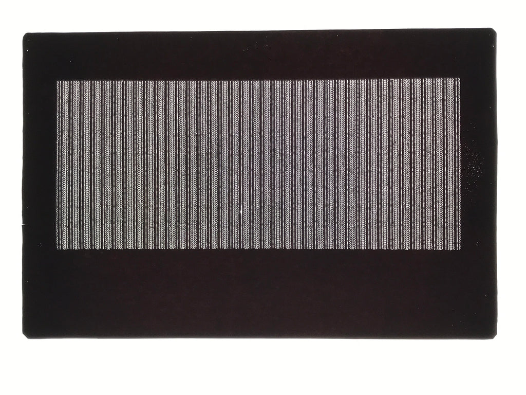 Antique Japanese Ise Katagami Paper Kimono Stencil Katazome Vertical Stripe A872