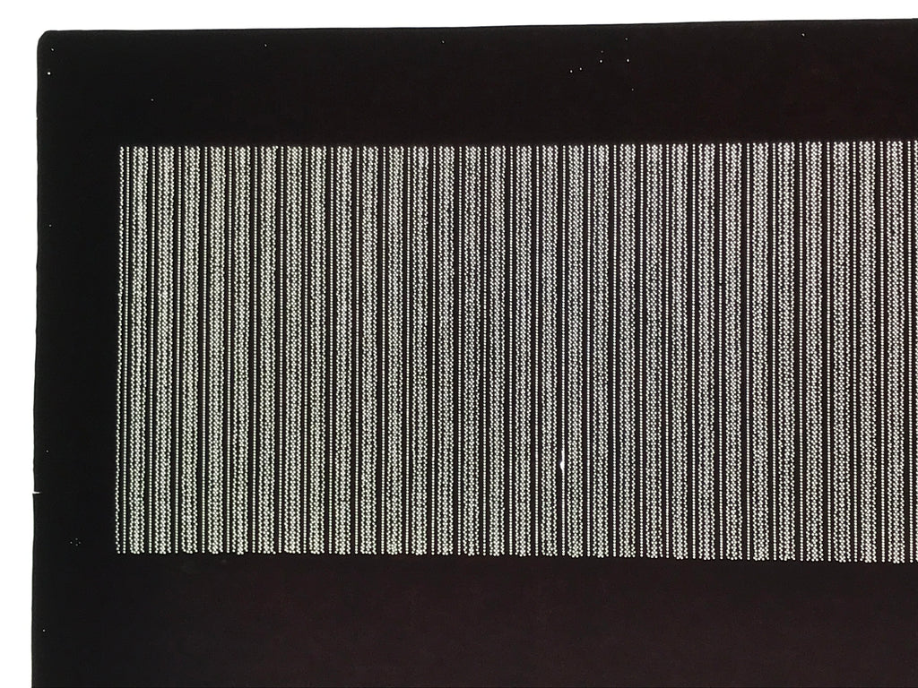 Antique Japanese Ise Katagami Paper Kimono Stencil Katazome Vertical Stripe A872