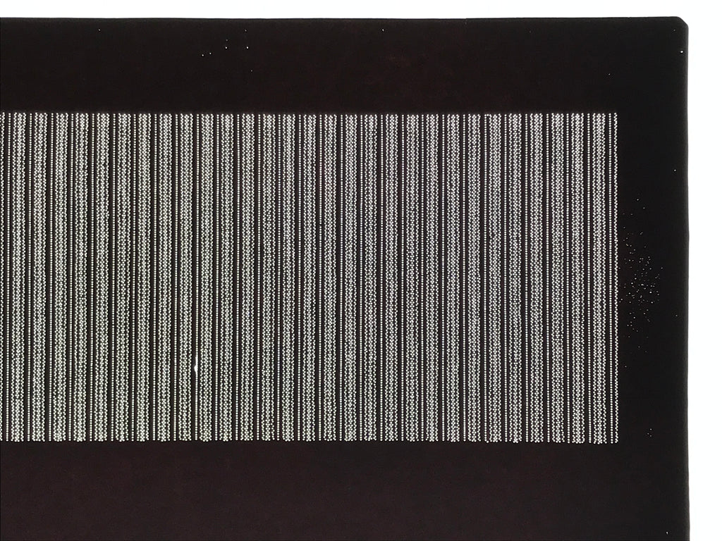 Antique Japanese Ise Katagami Paper Kimono Stencil Katazome Vertical Stripe A872