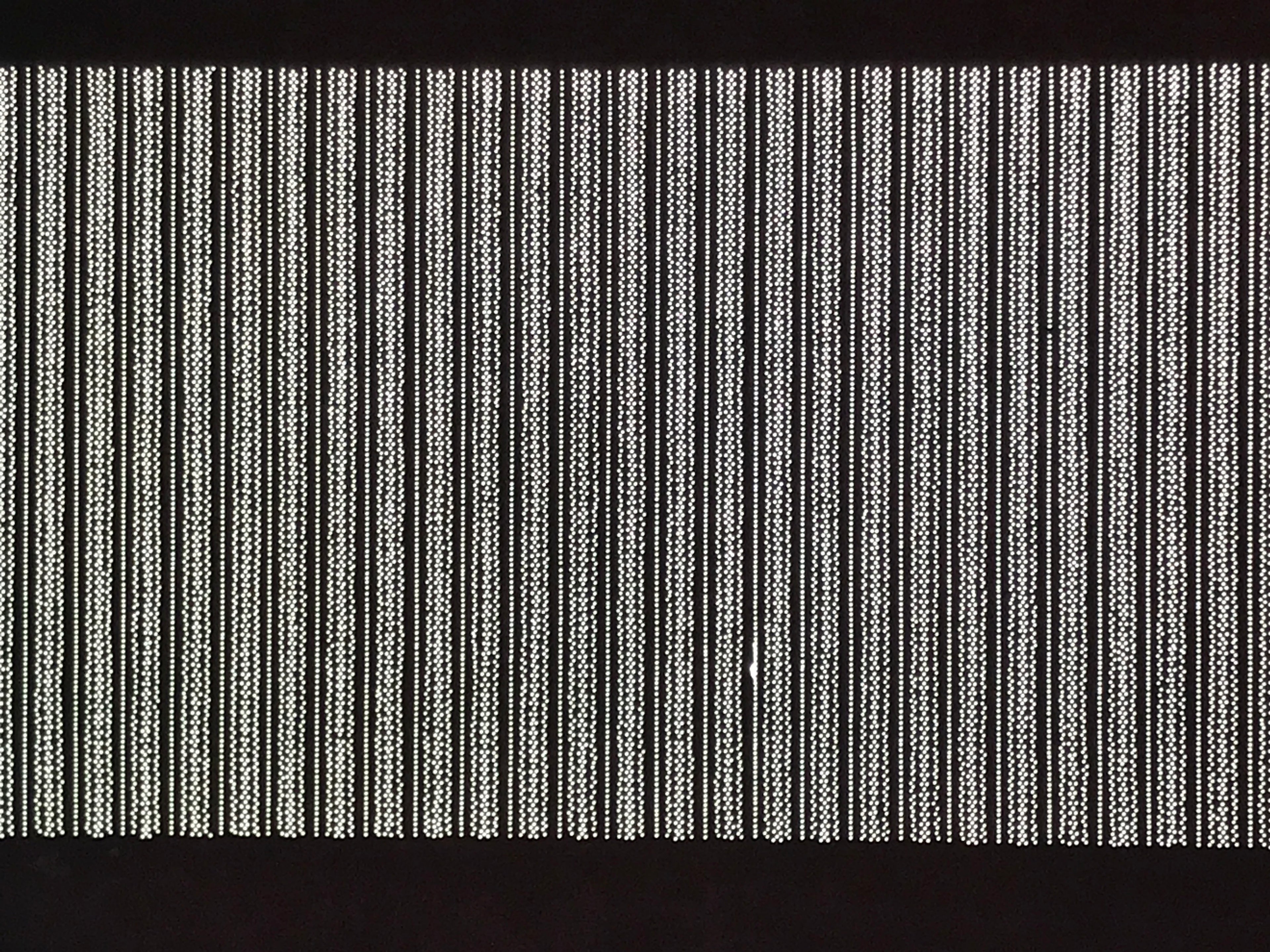 Antique Japanese Ise Katagami Paper Kimono Stencil Katazome Vertical Stripe A872