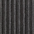 Antique Japanese Ise Katagami Paper Kimono Stencil Katazome Vertical Stripe A872