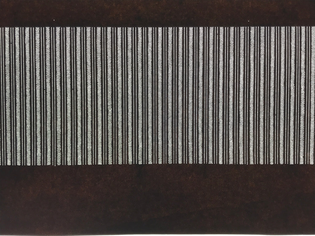Antique Japanese Ise Katagami Paper Kimono Stencil Katazome Vertical Stripe A885