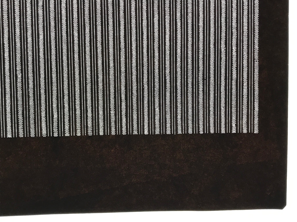 Antique Japanese Ise Katagami Paper Kimono Stencil Katazome Vertical Stripe A885