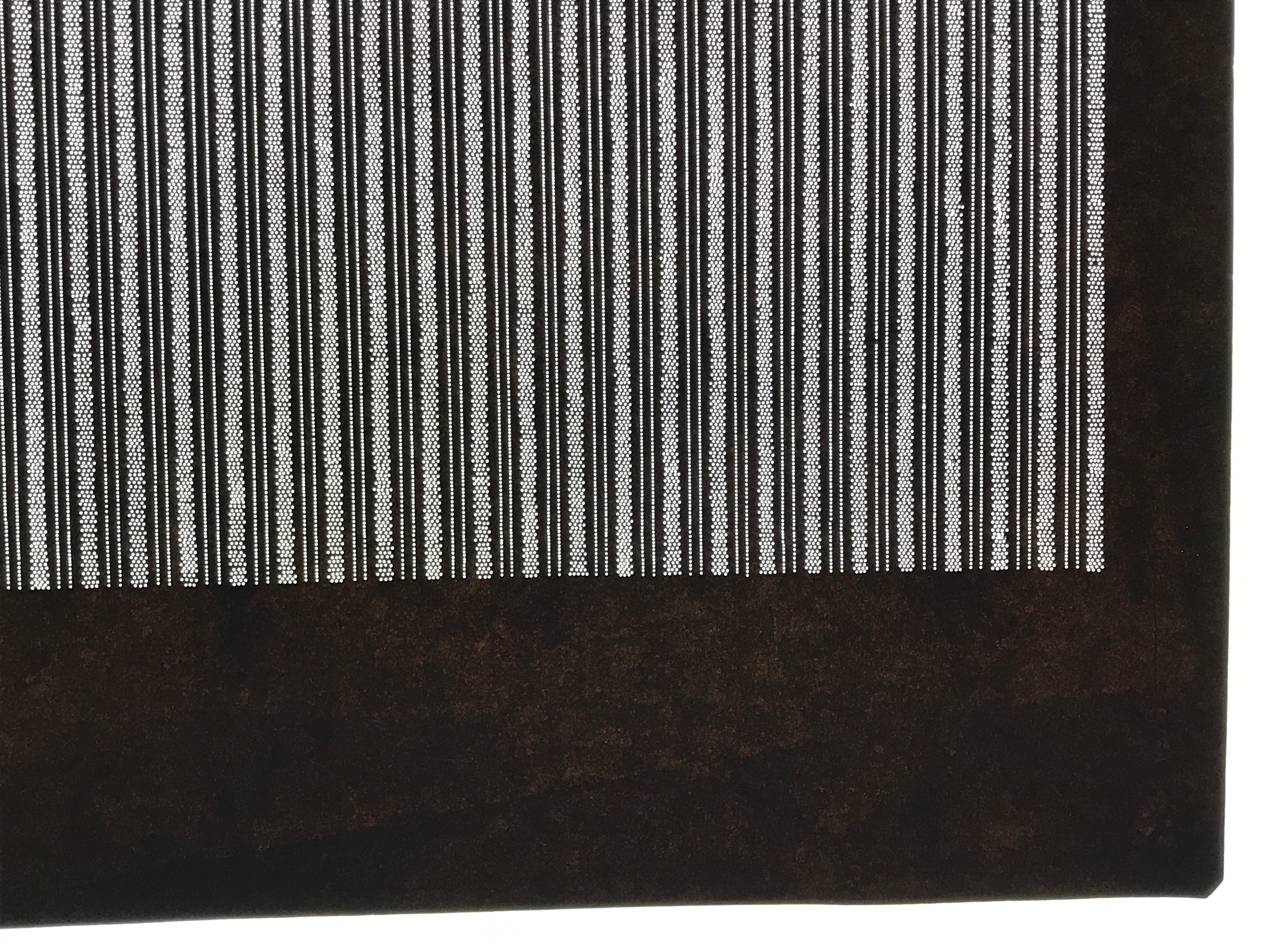 Antique Japanese Ise Katagami Paper Kimono Stencil Katazome Vertical Stripe A885