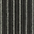 Antique Japanese Ise Katagami Paper Kimono Stencil Katazome Vertical Stripe A885