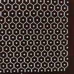 Antique Japanese Ise Katagami Paper Kimono Stencil Kikko Hexagon Shell A689