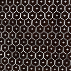 Antique Japanese Ise Katagami Paper Kimono Stencil Kikko Hexagon Shell A689