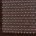Antique Japanese Ise Katagami Paper Kimono Stencil Kikko Hexagon Shell A690