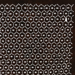 Antique Japanese Ise Katagami Paper Kimono Stencil Kikko Hexagon Shell A711