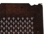 Antique Japanese Ise Katagami Paper Kimono Stencil Kikyo Bellflower Floral A859