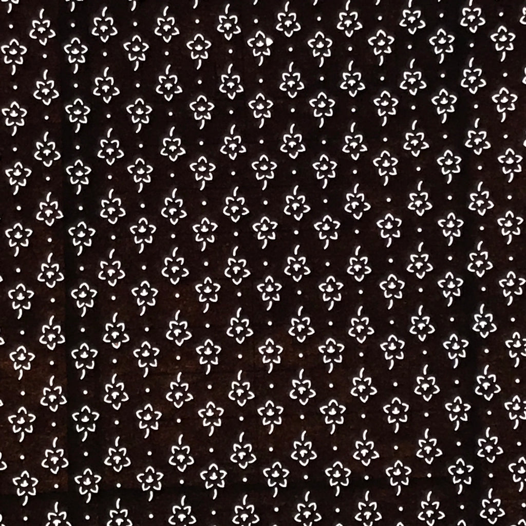 Antique Japanese Ise Katagami Paper Kimono Stencil Kikyo Bellflower Floral A859