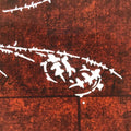 Antique Japanese Ise Katagami Paper Kimono Stencil Minogame Kame Turtle A726