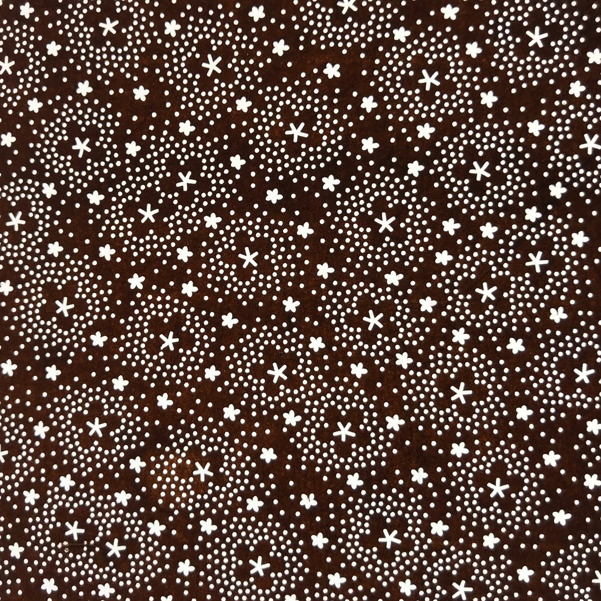 Antique Japanese Ise Katagami Paper Kimono Stencil Plum Blossom Ume Pattern A680