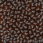 Antique Japanese Ise Katagami Paper Kimono Stencil Small Plant Pattern A694