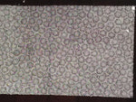 Antique Japanese Ise Katagami Paper Kimono Stencil Snowflake Yukiwa Design A832