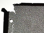 Antique Japanese Ise Katagami Paper Kimono Stencil Snowflake Yukiwa Design A832