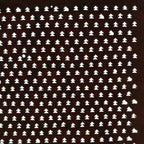 Antique Japanese Ise Katagami Paper Kimono Stencil Tree Arrow Pattern A719