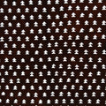 Antique Japanese Ise Katagami Paper Kimono Stencil Tree Arrow Pattern A719