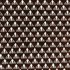 Antique Japanese Ise Katagami Paper Kimono Stencil Uroko Triangle Scales A679