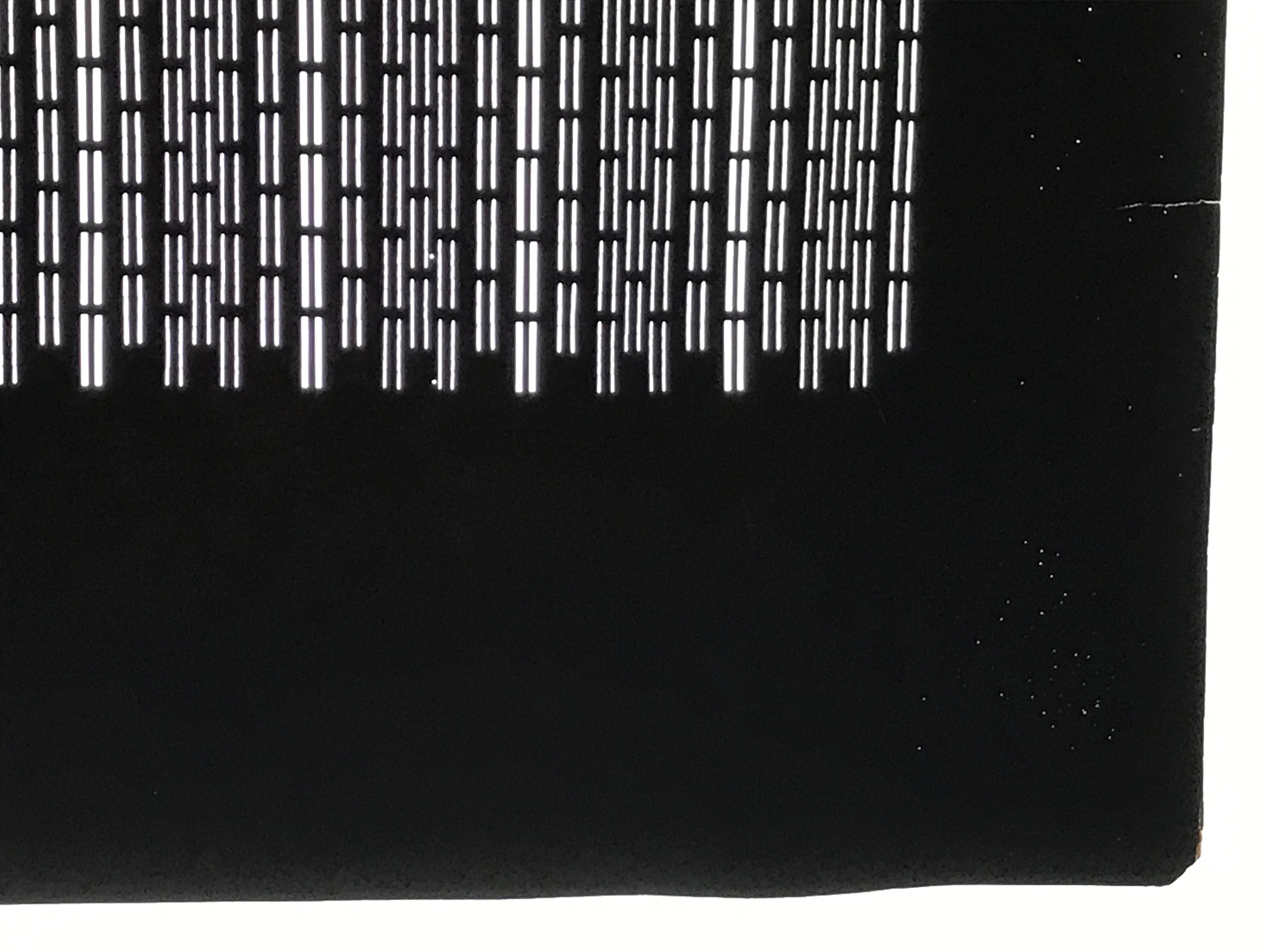 Antique Japanese Ise Katagami Paper Kimono Stencil Vertical Line Design A753