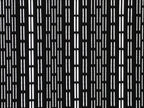 Antique Japanese Ise Katagami Paper Kimono Stencil Vertical Line Design A753