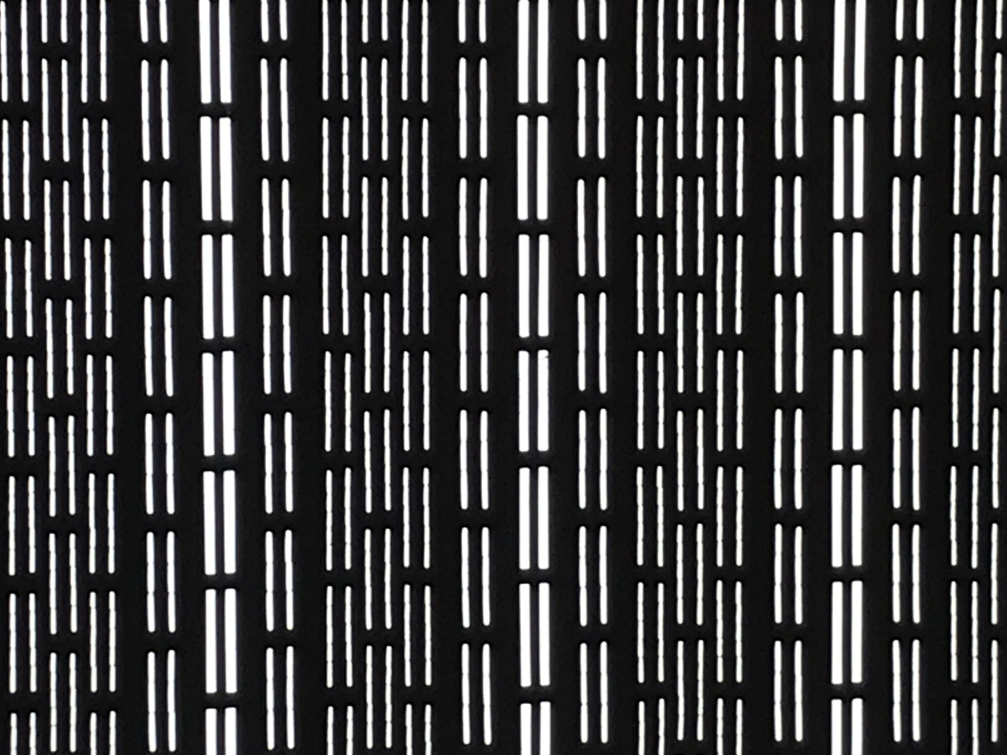 Antique Japanese Ise Katagami Paper Kimono Stencil Vertical Line Design A753