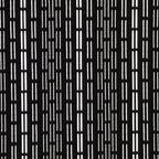 Antique Japanese Ise Katagami Paper Kimono Stencil Vertical Line Design A753