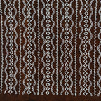 Antique Japanese Ise Katagami Paper Kimono Stencil Vertical Tatewaku Lines A708
