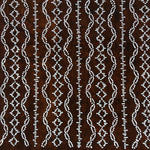 Antique Japanese Ise Katagami Paper Kimono Stencil Vertical Tatewaku Lines A708