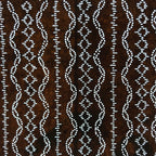 Antique Japanese Ise Katagami Paper Kimono Stencil Vertical Tatewaku Lines A708