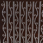 Antique Japanese Ise Katagami Paper Kimono Stencil Vertical Vine Pattern A685