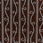 Antique Japanese Ise Katagami Paper Kimono Stencil Vertical Vine Pattern A685