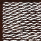 Antique Japanese Ise Katagami Paper Kimono Stencil Wavy Rope Weave Lines A737
