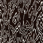 Antique Japanese Ise Katagami Paper Kimono Stencil Wood Grain Pattern A709