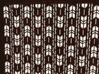 Antique Japanese Ise Katagami Paper Kimono Stencil Yagasuri Yabane Arrows A686