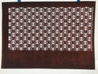 Antique Japanese Ise Katagami Paper Kimono Stencil Yagasuri Yabane Arrows A686