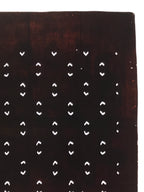 Antique Japanese Katagami Kimono Paper Stencil Abstract Half Circles 4Y709