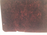 Antique Japanese Katagami Kimono Paper Stencil Background Vertical Lines 4Y656