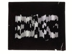Antique Japanese Katagami Kimono Paper Stencil Background Vertical Lines 4Y656