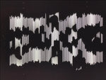 Antique Japanese Katagami Kimono Paper Stencil Background Vertical Lines 4Y656